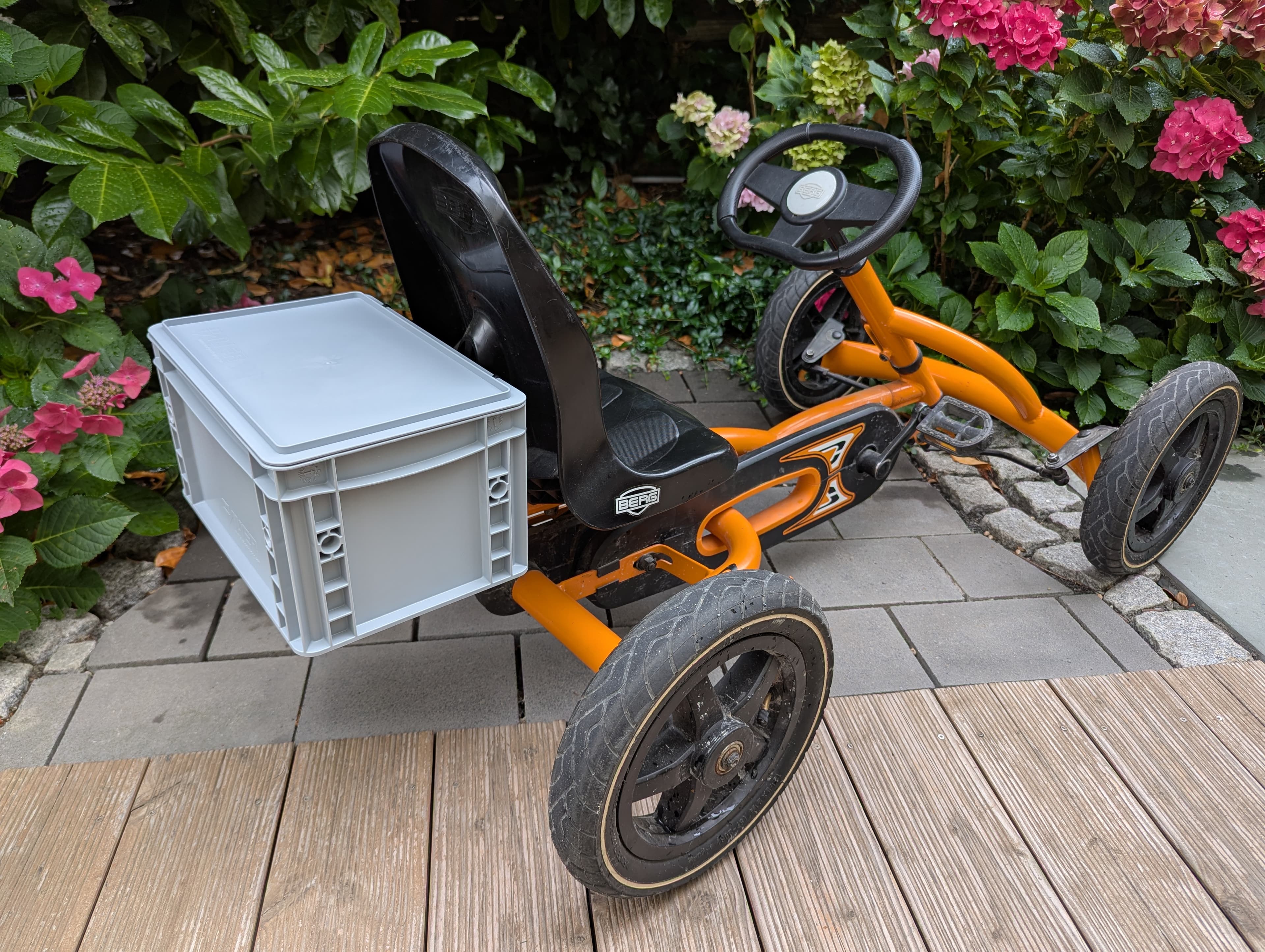 ThinCityBox Transportbox am Berg Buddy/Buzzy/Rally/Reppy GoKart
