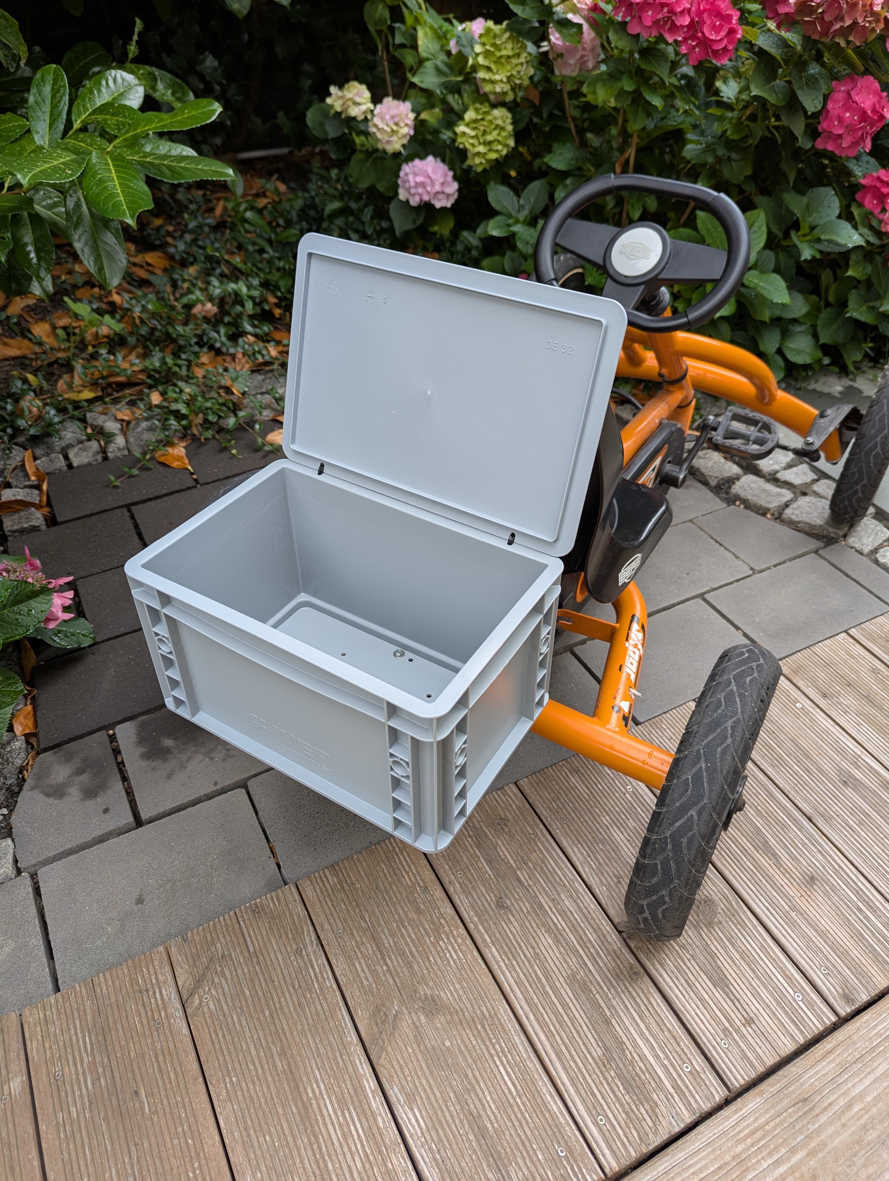 ThinCityBox Transportbox am Berg Buddy/Buzzy/Rally/Reppy GoKart
